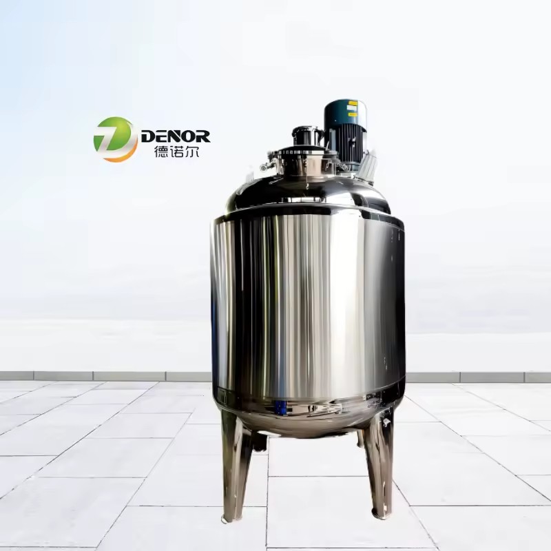 New Design 3-Layer Insulated Mixing Tank for Food Industry for Storage and Heating