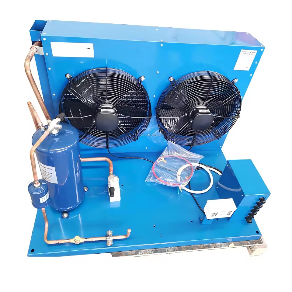 Energy Saving Quiet Operation Full Accessory Cooling Equipment Hermetic Scroll Refrigeration Condensing Unit