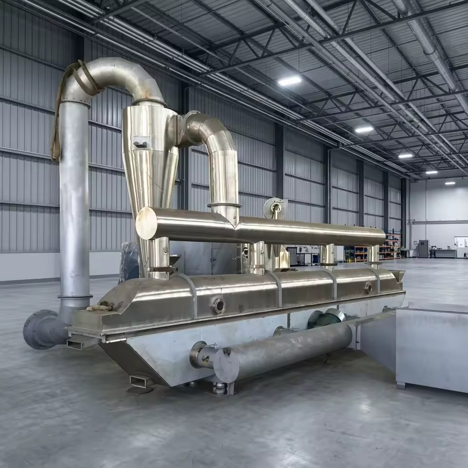 High Efficiency Energy Saving ZLG Vibrating Fluidized Bed Dryer Industrial Continuous Granule Drying Equipment