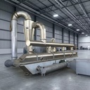 High Efficiency Energy Saving ZLG Vibrating Fluidized Bed Dryer Industrial Continuous Granule Drying Equipment