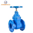 Cast Iron Manual Wedge Gate Valve DN40-DN800 for Water Media Applications 1 Year Warranty Normal Temperature OEM