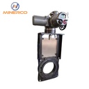 Flanged Knife Gate Valve WCB Carbon Steel for Industrial Slurry Control