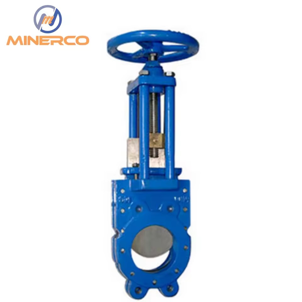 Stainless Steel Manual Knife Gate Valve for Mining Slurry and Tailings Pipeline WATER Media DN50-DN500 Port Size