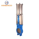 High Performance Manual Knife Gate Valve DN50-DN500 Medium Temperature for Water Handling with 1 Year Warranty