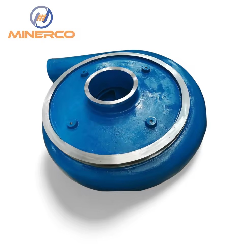 Rubber Lined Volute Liner Slurry Pump Parts Erosion Resistance Acid Proof Mining Spare Parts