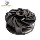 Slurry Pump Impeller High Chrome Alloy Curved Blade 4 Blades Painted Surface OEM Replacement Parts for Mining