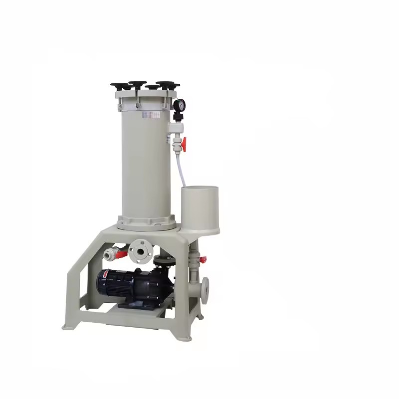 HF Activated Carbon Treatment Chemical Filter Unit with Filter Paper High Pressure Chemical Filter