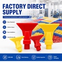 Wear Resistant Polyurethane Wide Angle Flat Fan Spray Nozzle for OEM Mining Vibrating Screen Coal Washing Dust Control Equipment
