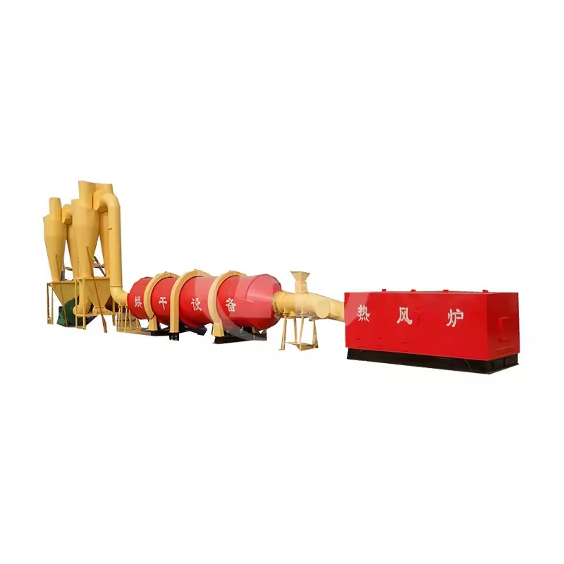Energy Saving Pasture Elephant Grass Rolling Drier Rotary Drum Dryer Machine