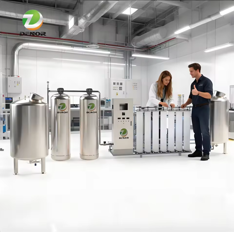 Automatic 500LPH Reverse Osmosis System Water Purification Machine for Drinking Water Treatment Core Including Pump Plant