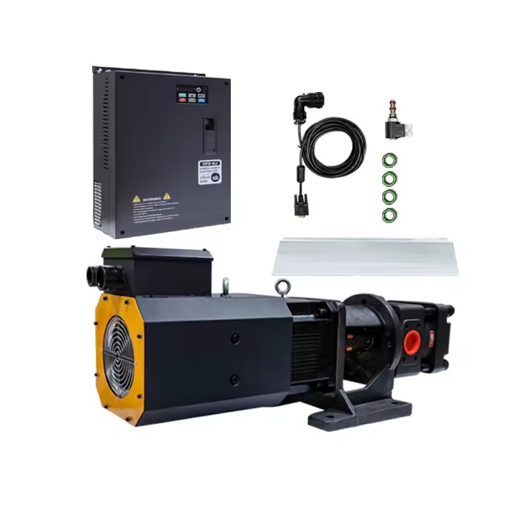LIFTHYDRAU Controlling System QT HG Internal Gear Pump Drive Motor Hydraulic Servo System for Plastic Injection Molding Machine