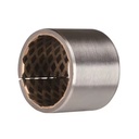 Bimetallic Alloy Plain Bushing Oil Retaining Self Lubricating Bi-Metal Sliding Sleeve for Automobile Engine Parts