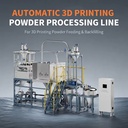 100-635 Mesh Complete Fully Automatic 3D Printing Metal Powder Screening Recycling Filling Line
