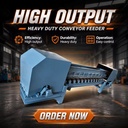 Energy Saving Automatic Belt Feeder Low Noise Stable Machine for Foundry Industrial Automated Casting Sand Feeding System