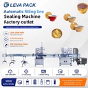 Automatic Electric Beverage Soup Filling Double Head Small Golden Can Sealing Machine