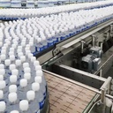 Full Automatic High Speed 15000 Bottles/Hour PLC Controlled Motor Gear Driven Water Machine Glass Bottle Compatibility for Oil