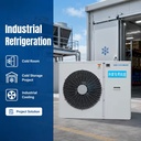 Condensing Unit for Seafood Fish Cold Storage Refrigeration System for Industrial Cold Storage Project