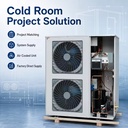 Air Cooled Compressor Condensing Unit for Fruit Vegetable Cold Room Refrigeration System for Industrial Cold Storage Project