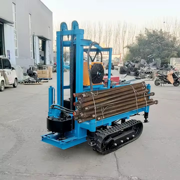 Water Well Drilling Rig Machine Hydraulic Mine Drilling Rigs Rotary Hole Borehole Drill Machines for Sale