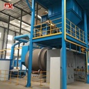 Energy Efficient Fly Ash Rotary Drum Dryer with Dust Collection System