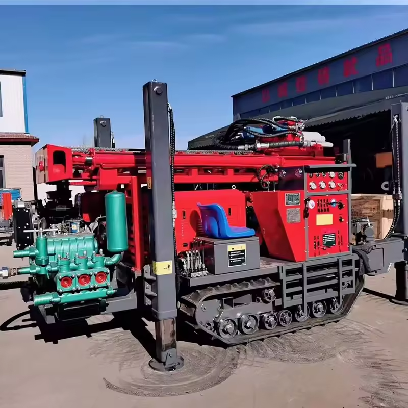 Customized 100m-500m Diesel Water Well Drilling Rig with 1 Year Warranty Easy Operation for Farm & Mining Use