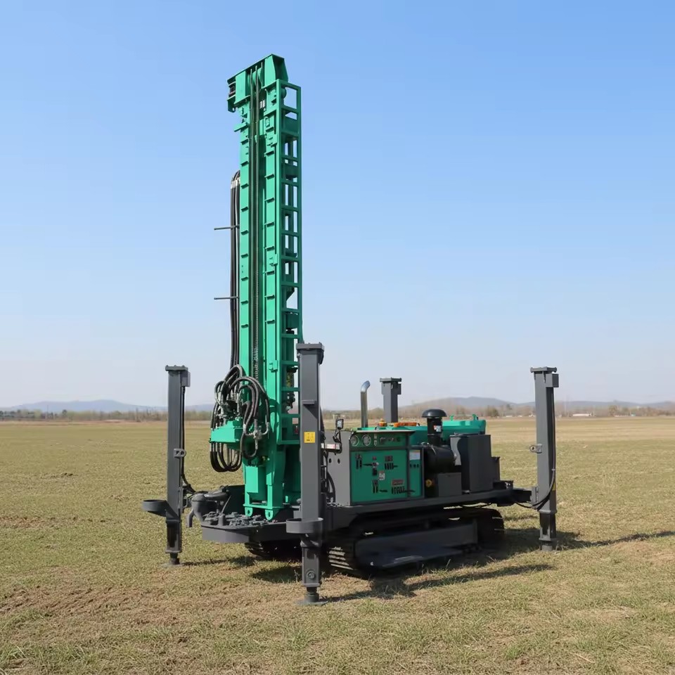 In Dubai Rotary Sale at Wholesale Price Full Hydraulic 600m Deep Mine Engineering Machine 150m Borehole Water Well Drilling Rig