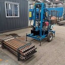 More Powerful 100m 150m 200m Small Mine Water Well Drilling Rig Machine Hydraulic Borehole Drilling Rig for Water Well