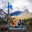 Hengwang DTH 20m Integrated Separated 2026 Blast Borehole Drill Rig for Gold Mine Quarry Diesel Engine High Efficiency CE
