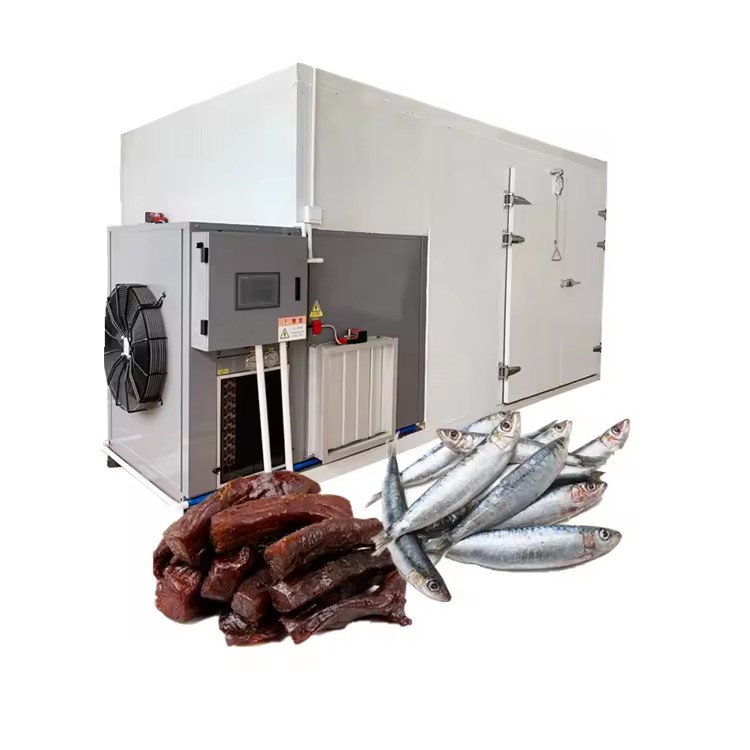 Commercial Hot Air Meat Dryer Machine Heat Pump Drying Equipment for Food Processing CE Certified Automatic Energy Saving