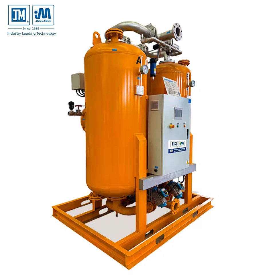 130Nm/min Industrial Compressed Air Dryer Blower Purge Zero Consumption Desiccant Dryer Low Dew Point Air Drying Equipment
