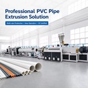Virgin Raw Material PVC Pipe Extrusion Line UPVC Water Supply Pipe Extrusion Line School Water Supply PVC Tube Production Line