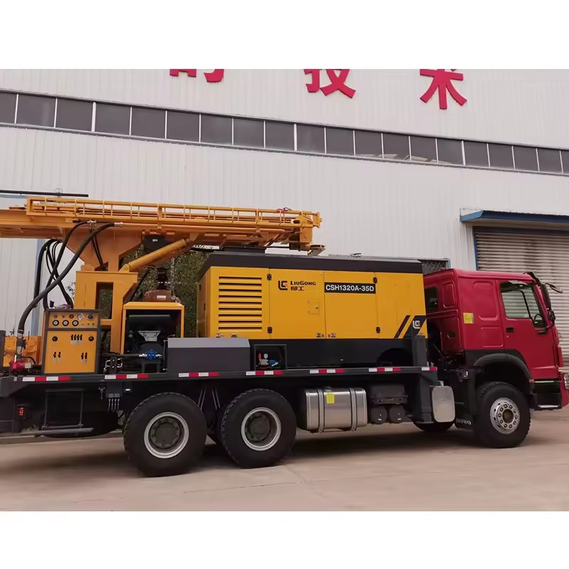 100m · 600m Depth Mining Drilling Rig Equipment Machine Water Well Borehole Mounted on Truck Drilling Machine