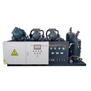 Energy Saving Frascold Screw Refrigeration Compressor Condensing Unit for Chicken Blast Freezer Room