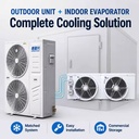 Commercial Refrigeration Unit Cold Room Freezer System Cooling Equipment for Food Storage