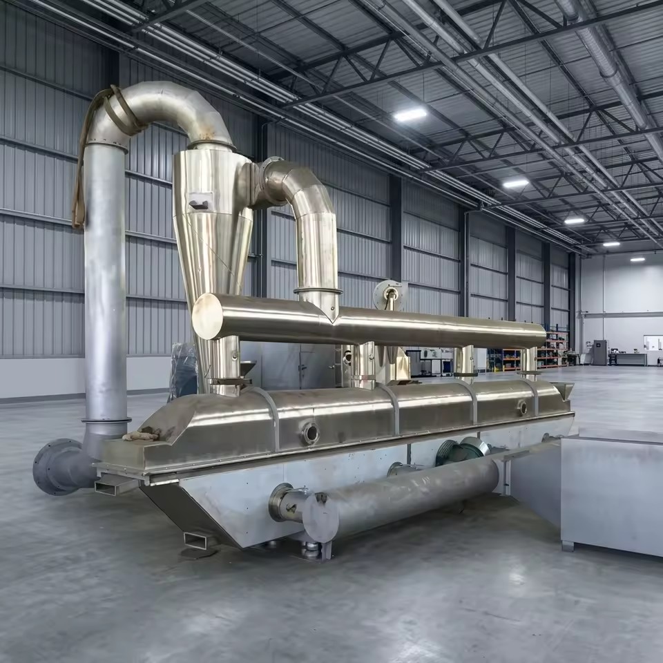 High Efficiency Energy Saving ZLG Vibrating Fluidized Bed Dryer Industrial Continuous Granule Drying Equipment