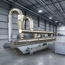 High Efficiency Energy Saving ZLG Vibrating Fluidized Bed Dryer Industrial Continuous Granule Drying Equipment