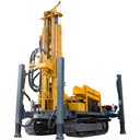 Steel Track Heavy Duty Pneumatic Drill Rig 320m Depth 9000kg Weight 85kW Power Deep Water Well Drill Rig for Mining Exploration