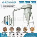 Energy Saving Biomass Air Flow Sawdust Waste Wood Dryer Machine Kiln Drying Wood Oven Equipment Price