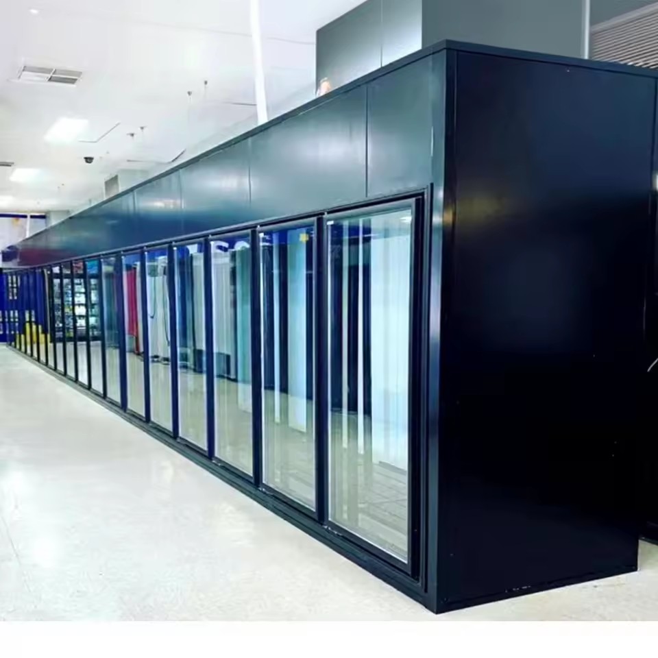 Glass Door Walk in Cold Store Room Energy Saving LED Lighting