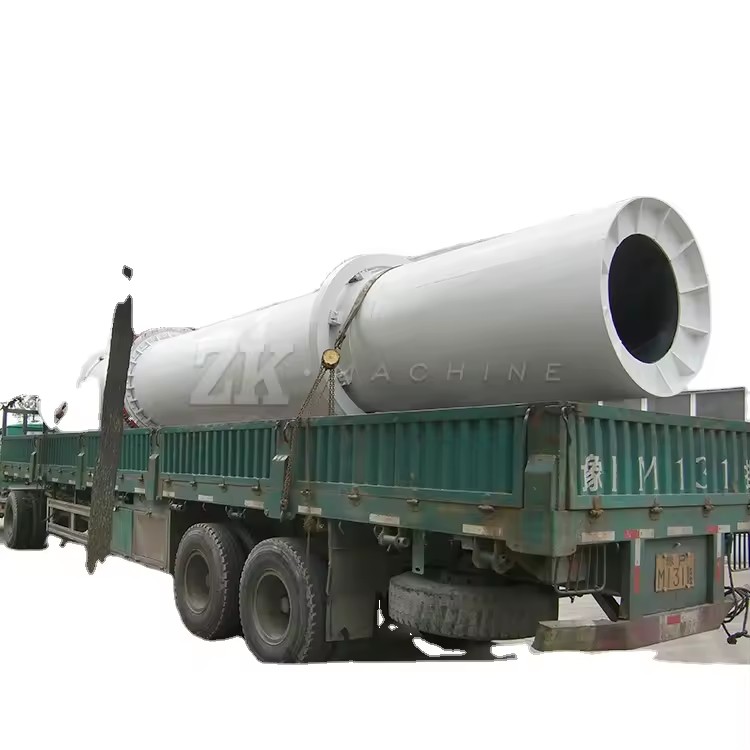 Drum Rotary Tunnel Machine Dryer for Gypsum Calcination Refractor Food Lab Use Salt / Combustion Chamber for Rotary Dryer