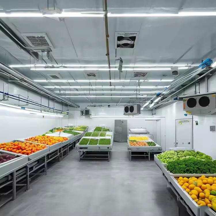 Cold Storage Coldroom Blast Freezer for Seafood and Ice Cream Preservation