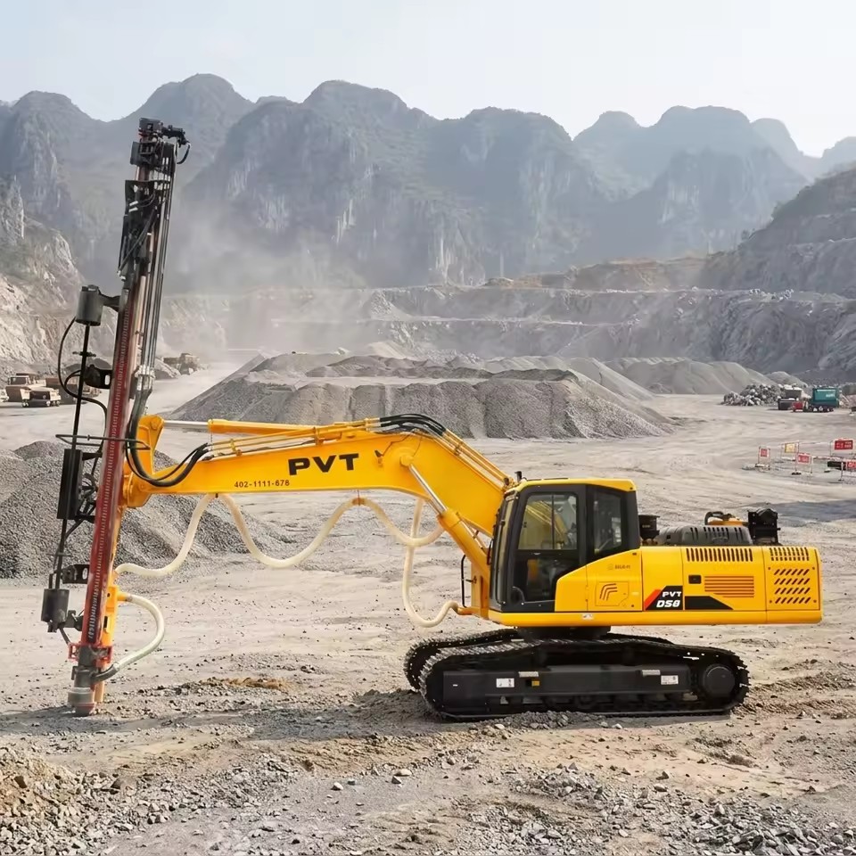 Hydraulic Multifunctional Mine Drilling Rig 30m 127-152mm for Mining Machinery OEM Customized