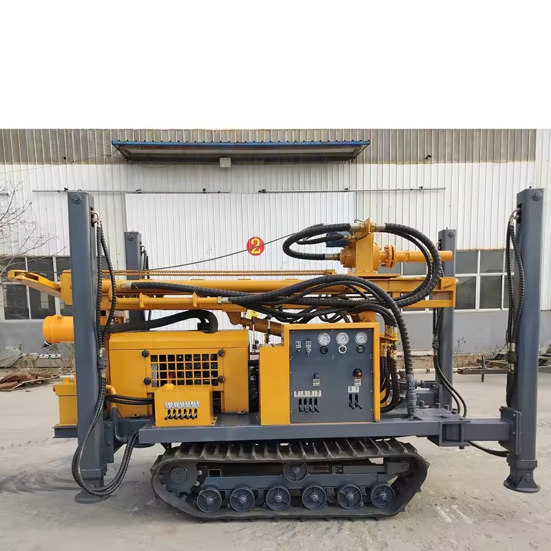 Trailer Mounted Drill Rig Mining Drilling Water Machine Small Drilling Machine