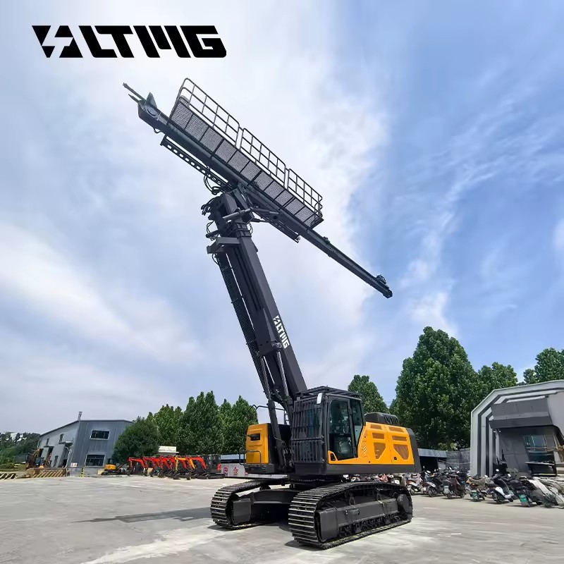 Multifunctional Anchor Drilling Rig 20 m Mining Drilling Machine 38 Ton New Crawler Lock Rod Rotary Drilling Rig