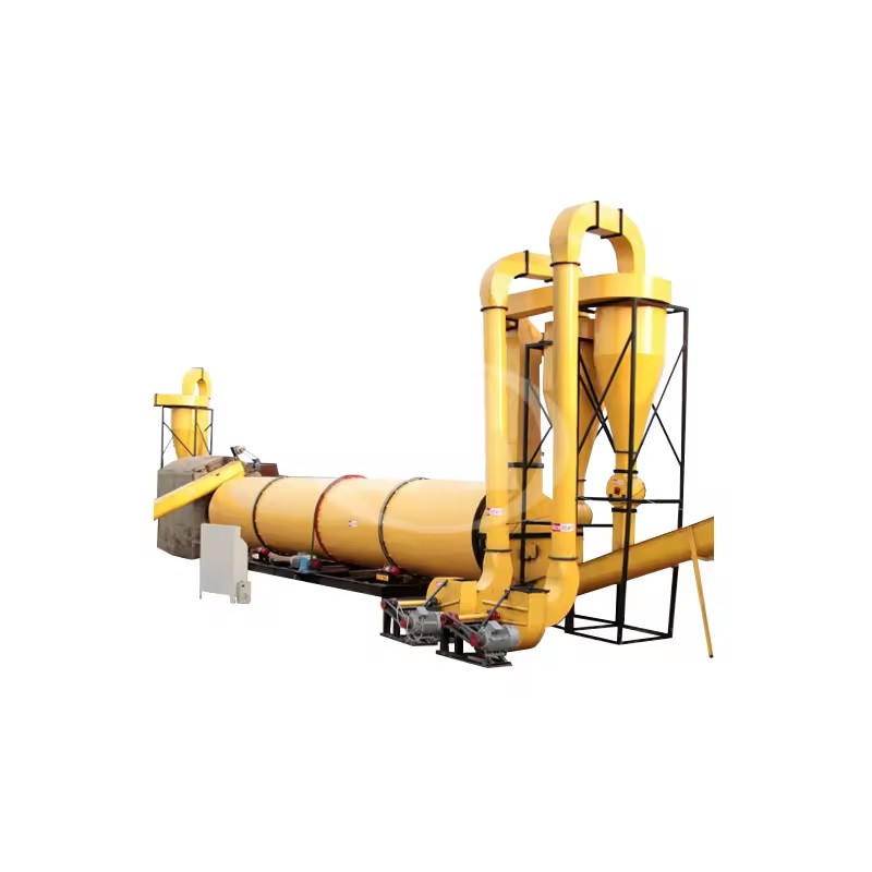 Factory Directly Cement Gypsum Powder Slag Rotary Drum Dryer Machine