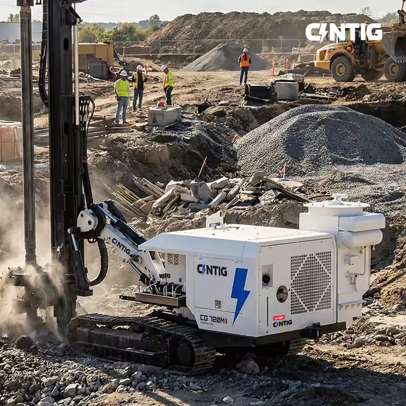 CINTIG KC710 DTH Drill Rig for Efficient Coal Mine Operations, Precision Drilling of 90 to 115mm Blast Holes in Surface Mining