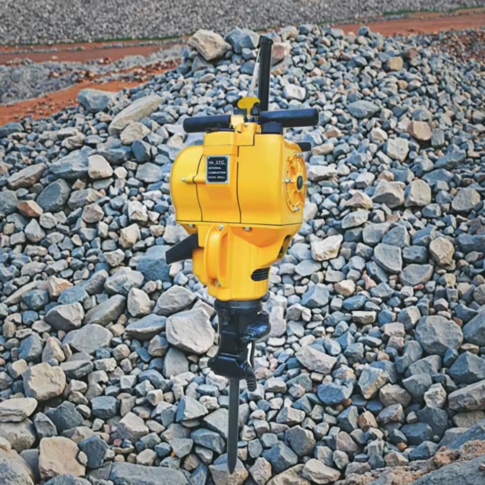 27kg Handheld Gasoline Drilling Rig with 6m Max Depth for Coal Mining Gear Pump Motor Core Components Included