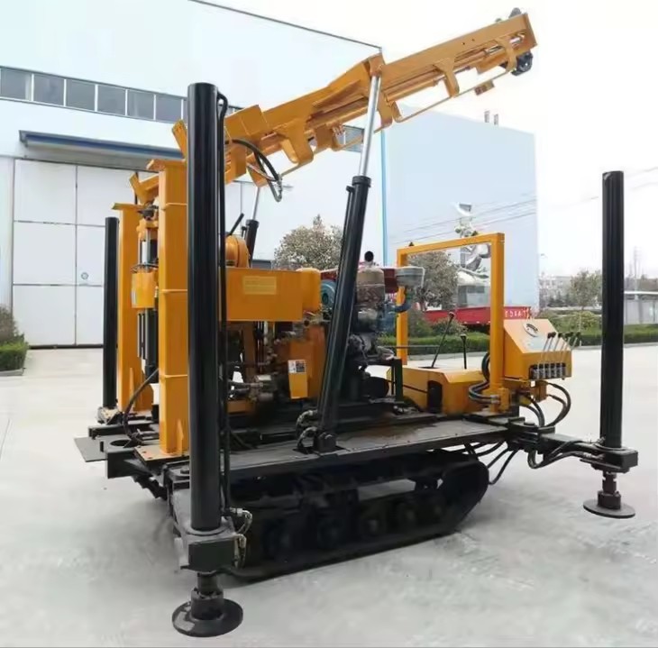 High Power diesel Engine Crawler Drilling Rig Mine Drilling Rig Water Well Drilling Rig
