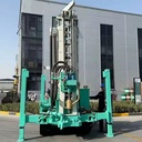 90-400mm Diameter Hydraulic Crawler Water Borehole Well Drilling Rig Machine Mine Drilling Rig Mining Machinery HFJ220A