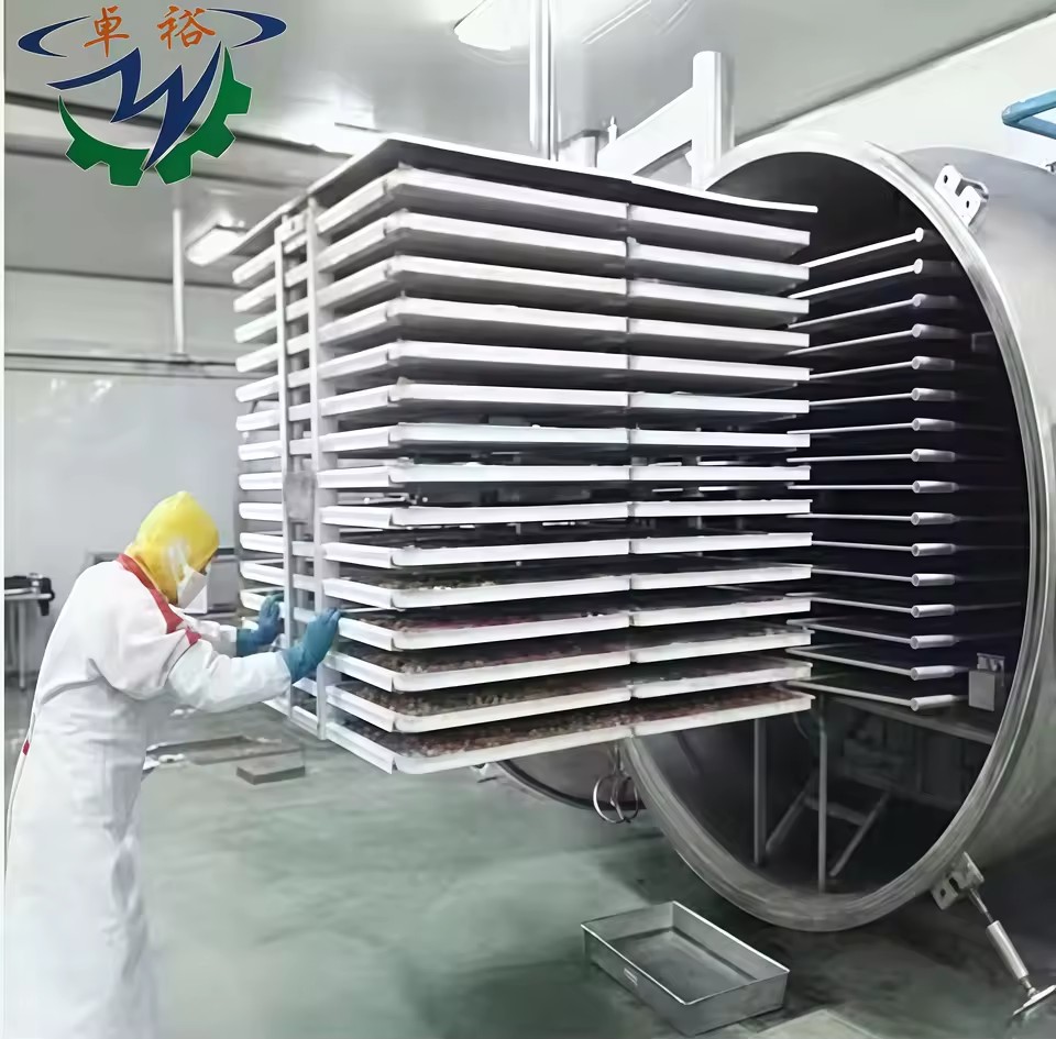 Industria Commercial Stainless Steel Large Capacity Vacuum Freeze Dryer Machine High Efficiency Energy Saving Lyophilizer